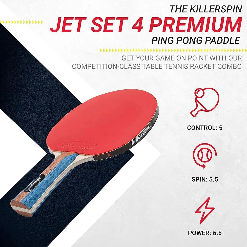 Table Tennis Paddles with 6 Ping Pong Balls
