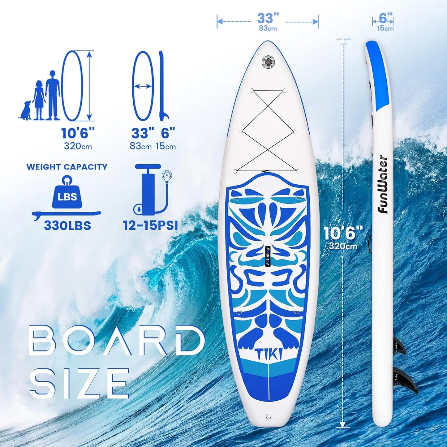 Inflatable Ultra-Light Stand Up Paddle Board
