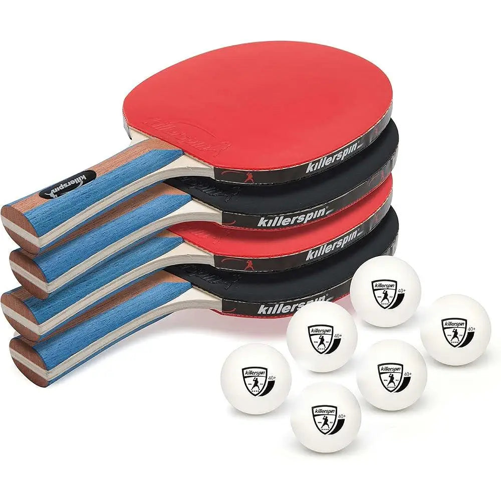 Table Tennis Paddles with 6 Ping Pong Balls