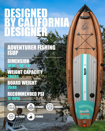 Surf Board with Accessories