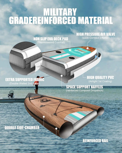Surf Board with Accessories