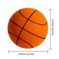 Indoor Silent Basketball Ball 21/18 cm with hoop