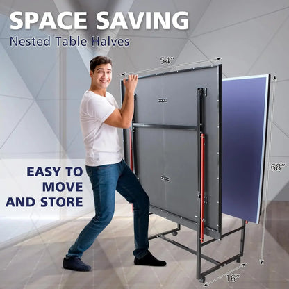 Folding Rolling Table Tennis