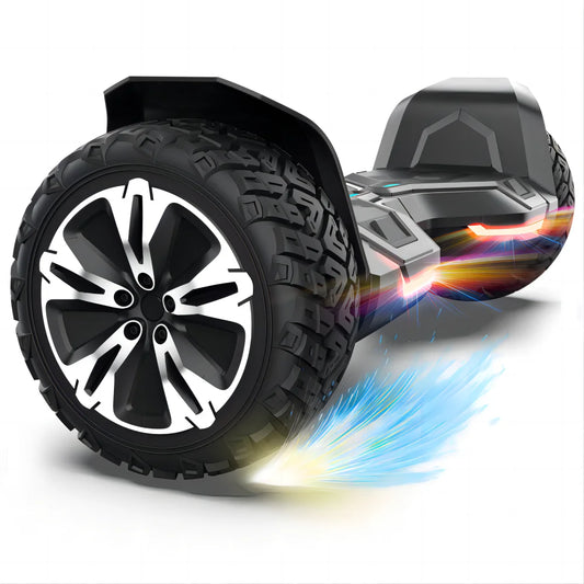 All Terrain Hoverboard with Bluetooth Speaker and LED Lights