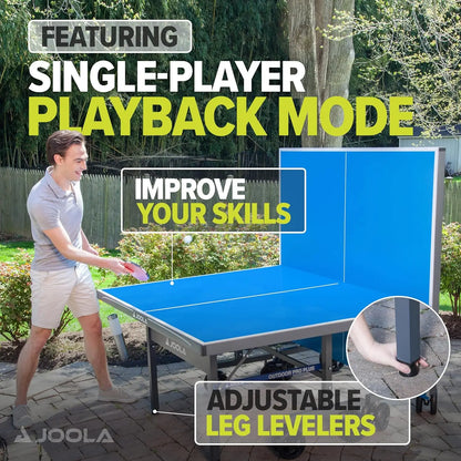 Table Tennis Table with Waterproof Net Set